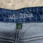 Wild Fable  High Waist Wide Leg Jeans Sz 6 Medium Wash Photo 5