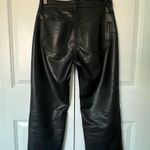 J.Crew New with tag Women's Petite Slim Wide-leg Faux Leather Pants Photo 5