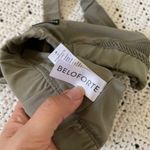 Revolve Beloforte Racerback Sports Bra Green (Medium) Photo 2