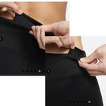 Nike  Therma-Fit One Women’s Sz S Black Mid-Rise Graphic Training Leggings Photo 3