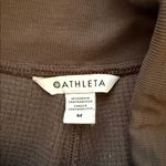 Athleta Coaster Luxe Waffle High Rise Jogger, Brown, Size M Photo 6