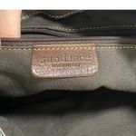 Sundance  Leather Shoulder Bag Taupe Hobo Purse Made in Italy Pockets Boho Photo 3
