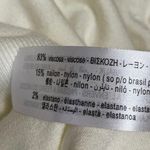 ZARA Women's White Short Sleeve Turtleneck Knit Sweatshirt Sweater Top Size S Photo 3