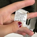 Commense NWT Ruffle Trim Dark Green Ribbed Cardigan Size Small Photo 6