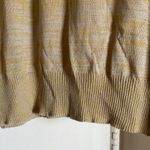 NEW OVLA Shades of Mustard Yellow w sheen Sweater XL Photo 3