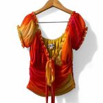 I am gia I.AM.GIA Hali Top in a Sunset Ombré Mesh Photo 1