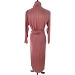 Vintage Karie Patterson SANSASAPPELLE Pink Hand Painted Silk Top/Skirt Medium Photo 5