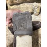 DONALD J. PLINER Audra Brown Suede White Stitching Side Zip Loafers Shoes 7 Photo 2