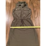 Boston Proper  Green Beyond Travel Chic Drawstring Utility Dress XS NWT Photo 7