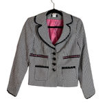 Vintage Portrait Blazer Black Size 4 Photo 0