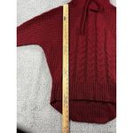 Ruby Moon Ruby Mood Sweater Women Large Wool Blend Cable Knit‎ Cowl Neck Photo 3