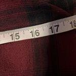 by the way. Burgundy Plaid Blouse size medium Photo 8