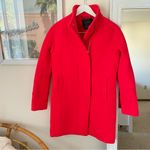 J.Crew Stadium Cloth Nello Gori Cocoon Jacket Wool Coat Size 0 Photo 1