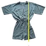 ZARA  sage green biker short jumper size L Photo 4