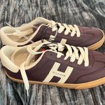 Tommy Hilfiger  Brown and Cream Sneakers Size 10 Photo 1
