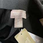 Chico's Fabulously Slimming Ponte Slim ankle Cropped pants Black Shimmer 00 2 new Photo 12