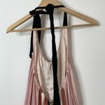 PilyQ Swim Papaya Faith Long Maxi Dress Womens XS Small Striped Pink Photo 8