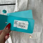 Melissa Odabash Honour Lace Beach Long Sleeve Romper Size Large White NWT NEW Photo 7