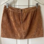 FAVLUX  Brown Corduroy Mini Skirt Photo 1