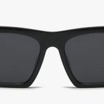 FEISEDY Vintage Square‎ Cat Eye Sunglasses Women Trendy cat eye Sunglasses black Photo 0