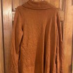 Verve Ami  women’s orange open cardigan sweater size xlarge. Photo 2