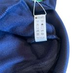 Halara  NWT Oversized Navy Fleece Crewneck Sweatshirt XL Athleisure Cozy Photo 5