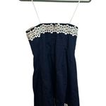 Lilly Pulitzer  Betsey Empire Waist Embroidered Strapless Dress Photo 2