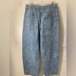 ZARA  Blue Bow Patterned Women Baggy Jeans 8727/013/400 Photo 9