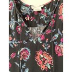 BeachLunchLounge  Kayla Sleeveless Floral Fringe Tie Shift Dress Womens Sz Small Photo 6
