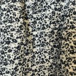 Rag and Bone Rag‎ & Bone Flavia Floral Print Off The Shoulder Eyelet Top Black White Size S Photo 8