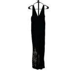 Anthropologie HD In Paris Women’s 0 Embroidered Wide Leg Jumpsuit Black Western Photo 6