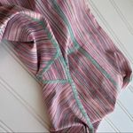 Lululemon Leggings Wunder Under Luxtreme Cyber Stripe Pink Menthol Size 4 rare Photo 11