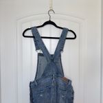 BLANK NYC  Size 26 Denim Distress Overalls Cotton Blend Photo 3