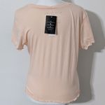 Love Tribe  Cherry Bomb Light Pink Retro T-Shirt Size Medium Retro Babydoll Tee Photo 5