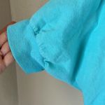 Oscar de la Renta Vintage Aqua Tee Photo 2