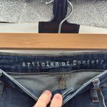 Articles of Society  Dark Blue Distressed Skinny Jeans‎ Photo 1