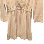 Free People  Beach Santa Maria Blush Long Sleeve Mini Dress Size Medium Photo 6