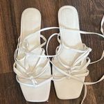 Mango  Tie Up Sandals Photo 0