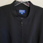 Pendleton Petite Blazer Jacket Women's 16P Black Zip Front Career Work NWT Photo 5