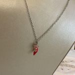 Handmade Red high heel necklace Photo 1