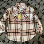 RSQ Womens Tonal Woven Plaid Shacket Photo 6