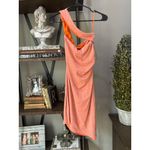 Baobab Goa Off The Shoulder Bodycon Mini Dress Mandarine Womens Size Medium Orange Photo 5