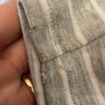 Athleta Treadlight Layering Long Sleeve Tee Size Medium in Heather Gray Stripe Photo 6