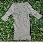 Michael Stars  Gray Short Sleeve Relaxed Top Size OS Photo 1