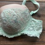 Victoria's Secret Victoria’s Secret Dream Angel Lined Demi Mint Lace Bra Size 34B Photo 2