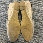 Verbenas Maika Taupe Suede Wedge D’Orsay Espadrille Sandals Boho Preppy Coastal Tan Size 9.5 Photo 6