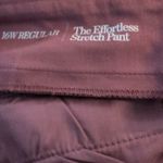 Croft & Barrow  Stretch Pull On Straight Leg Pants, Mauve SIZE 16W. NWT Photo 9