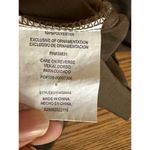 XOXO Womens Olive Green Cold Shoulder Layered Blouse Lightweight Ruffle Size S Photo 6