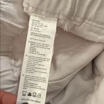 Refuge  NWT Mom high rise paperbag woman size small white belted jean Photo 8