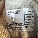 Crocs LiteRide Pacer Sneakers
Womens Size 8 Water Shoes Lace
Beige Comfy Photo 5